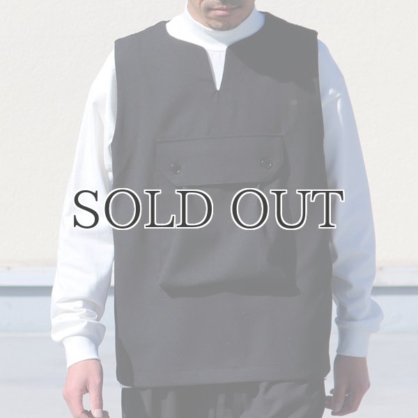 画像4: Reflax®(リフラクス) テック リネンライク CANAPA(カナパ)  ビッグポケット キーネック ベスト【MADE IN JAPAN】『日本製』 / Upscape Audience (4)