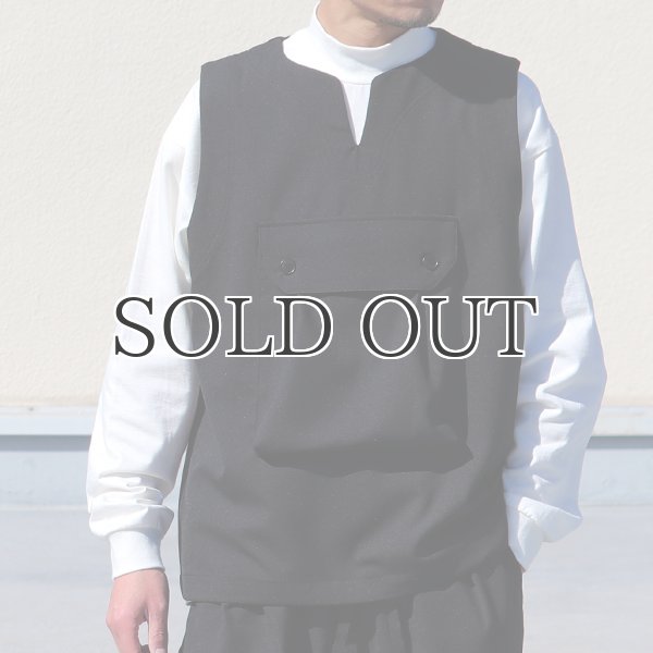 画像5: Reflax®(リフラクス) テック リネンライク CANAPA(カナパ)  ビッグポケット キーネック ベスト【MADE IN JAPAN】『日本製』 / Upscape Audience (5)