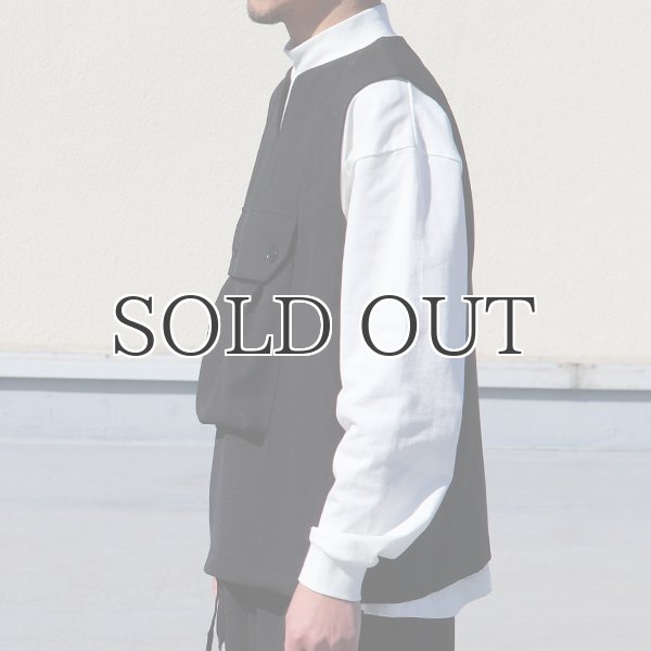 画像6: Reflax®(リフラクス) テック リネンライク CANAPA(カナパ)  ビッグポケット キーネック ベスト【MADE IN JAPAN】『日本製』 / Upscape Audience (6)