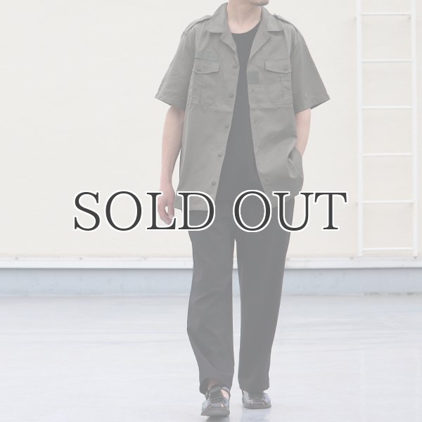 画像6: DEAD STOCK / French Army Chad Tropical Shirt（フランス軍 チャドシャツ / ヘリンボーンツイル） (6)