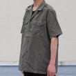 画像9: DEAD STOCK / French Army Chad Tropical Shirt（フランス軍 チャドシャツ / ヘリンボーンツイル） (9)