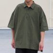 画像4: VORTEX 8オンス(MVS天竺) サイドスリット ボクシーAラインポロシャツ【MADE IN JAPAN】『日本製』/ Upscape Audience (4)