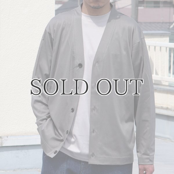 画像2: 超長綿スーピマコットン UVカット 汗染み軽減加工 接触冷感 カーディガン【MADE IN JAPAN】『日本製』 / Upscape Audience (2)