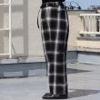 画像10: 10/2 ヘヴィツイル オンブレチェック 2タック ワイド イージーパンツ【MADE IN JAPAN】『日本製』【送料無料】/ Upscape Audience (10)