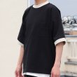 画像18: VORTEX 8オンス(MVS天竺) 胸ポケ付 ハーフスリーブ リンガーTシャツ【MADE IN JAPAN】『日本製』/ Upscape Audience (18)