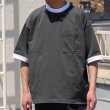 画像5: VORTEX 8オンス(MVS天竺) 胸ポケ付 ハーフスリーブ リンガーTシャツ【MADE IN JAPAN】『日本製』/ Upscape Audience【一部ご予約・5月上旬〜中旬予定】 (5)