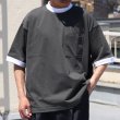 画像6: VORTEX 8オンス(MVS天竺) 胸ポケ付 ハーフスリーブ リンガーTシャツ【MADE IN JAPAN】『日本製』/ Upscape Audience【一部ご予約・5月上旬〜中旬予定】 (6)