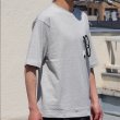 画像18: 粗挽き天竺 グラスポケ付き オーバーラップ ハーフスリーブ Tシャツ【MADE IN JAPAN】『日本製』/ Upscape Audience (18)