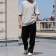 画像9: 粗挽き天竺 ガゼット クルーネック スウェットライク ハーフスリーブ Tシャツ【MADE IN JAPAN】『日本製』/ Upscape Audience (9)