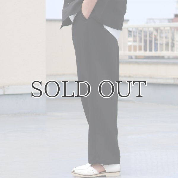 画像5: Reflax®(リフラクス) テック リネンライク トロピカル 2タック ワイド イージーパンツ【MADE IN JAPAN】『日本製』/ Upscape Audience (5)