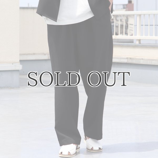 画像3: Reflax®(リフラクス) テック リネンライク トロピカル 2タック ワイド イージーパンツ【MADE IN JAPAN】『日本製』/ Upscape Audience (3)