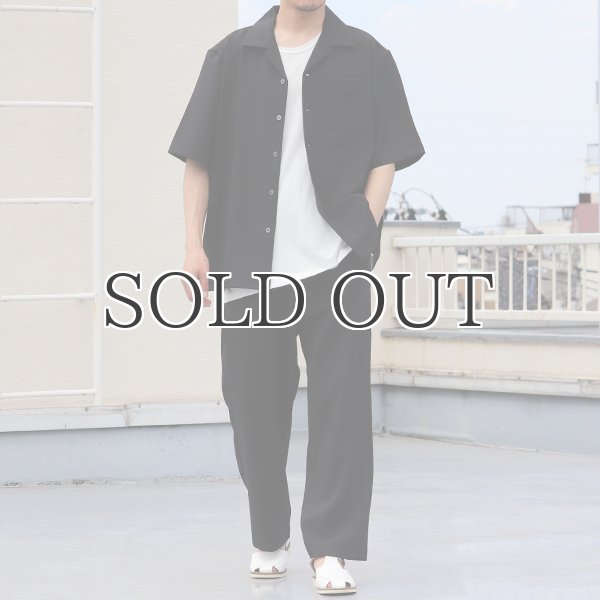 画像7: Reflax®(リフラクス) テック リネンライク トロピカル 2タック ワイド イージーパンツ【MADE IN JAPAN】『日本製』/ Upscape Audience (7)