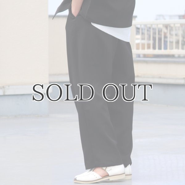 画像6: Reflax®(リフラクス) テック リネンライク トロピカル 2タック ワイド イージーパンツ【MADE IN JAPAN】『日本製』/ Upscape Audience (6)