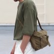 画像4: DEAD STOCK  / Serbian Army Cotton Linen Canvas Shoulder Bag（セルビア軍 コットンリネン ショルダーバッグ） (4)