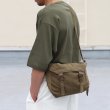 画像3: DEAD STOCK  / Serbian Army Cotton Linen Canvas Shoulder Bag（セルビア軍 コットンリネン ショルダーバッグ） (3)