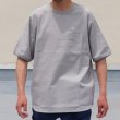 画像8: 綿麻 ワッシャーツイル サドルショルダー ハーフスリーブ 胸ポケ付き フハクTシャツ【MADE IN JAPAN】『日本製』/ Upscape Audience (8)