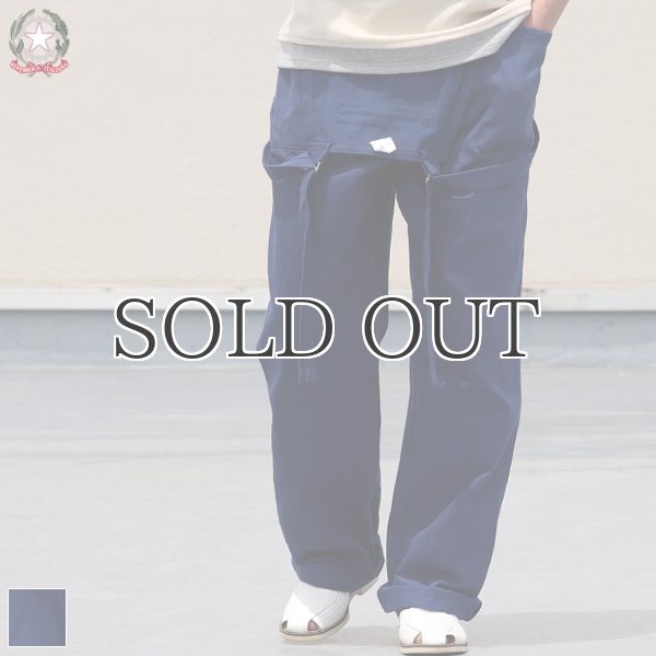 画像1: DeadStock / Italian Army Overalls Moleskin( イタリア軍 オーバーオール モールスキン) (1)