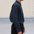 画像5: ワンウォッシュ バンドカラー L/S テーパードシャツ【MADE IN JAPAN】『日本製』/ Upscape Audience (5)