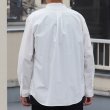 画像6: ワンウォッシュ バンドカラー L/S テーパードシャツ【MADE IN JAPAN】『日本製』/ Upscape Audience (6)