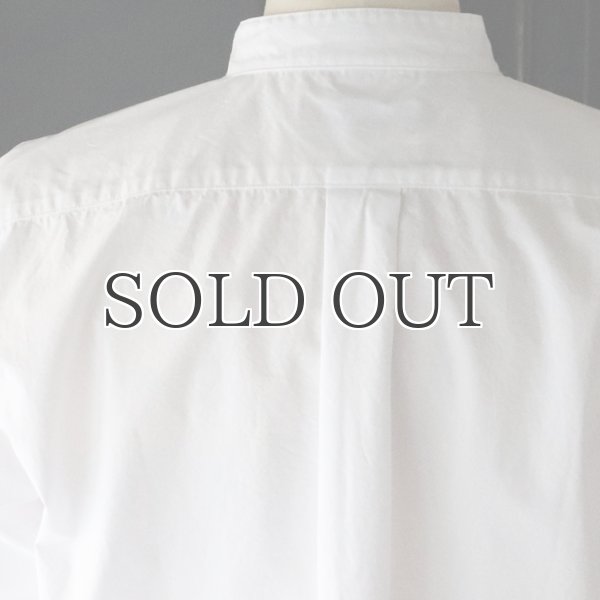 画像18: ワンウォッシュ バンドカラー L/S テーパードシャツ【MADE IN JAPAN】『日本製』/ Upscape Audience (18)