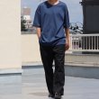 画像5: 【RE PRICE/価格改定】コーマ天竺アシンメトリークルーネック半袖オーバーサイズスウェットTee【MADE IN JAPAN】『日本製』/ Upscape Audience  (5)