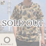 画像: ダックカモプリント天竺クルーネック半袖スウェットシャツ【MADE IN JAPAN】『日本製』/ Upscape Audience