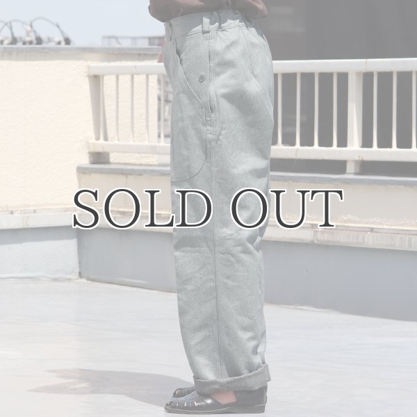 画像11: DEAD DEAD STOCK / SWISS ARMY DENIM PANTS（スイス軍 デニムワークパンツ【後期】） (11)