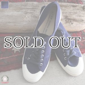 画像: DEAD STOCK / 90-00s Italian Navy Sailor Shoes SUPERGA（イタリア セーラー シューズ ネイビー SUPERGA社製）