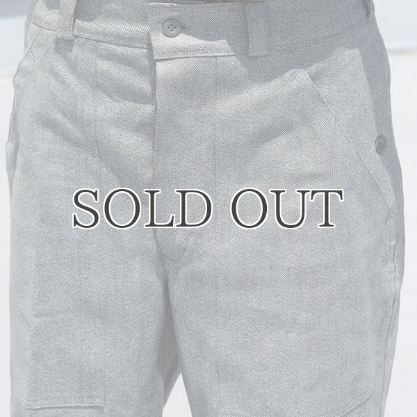 画像14: DEAD DEAD STOCK / SWISS ARMY DENIM PANTS（スイス軍 デニムワークパンツ【後期】） (14)