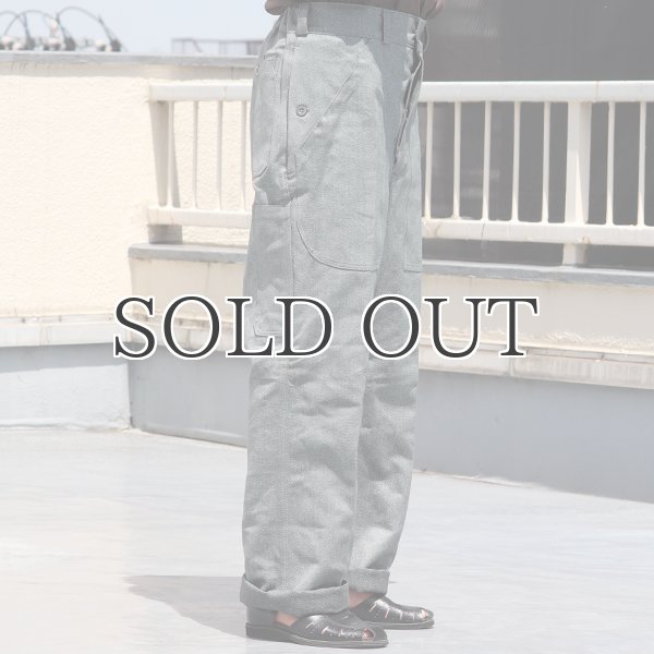 画像13: DEAD DEAD STOCK / SWISS ARMY DENIM PANTS（スイス軍 デニムワークパンツ【後期】） (13)