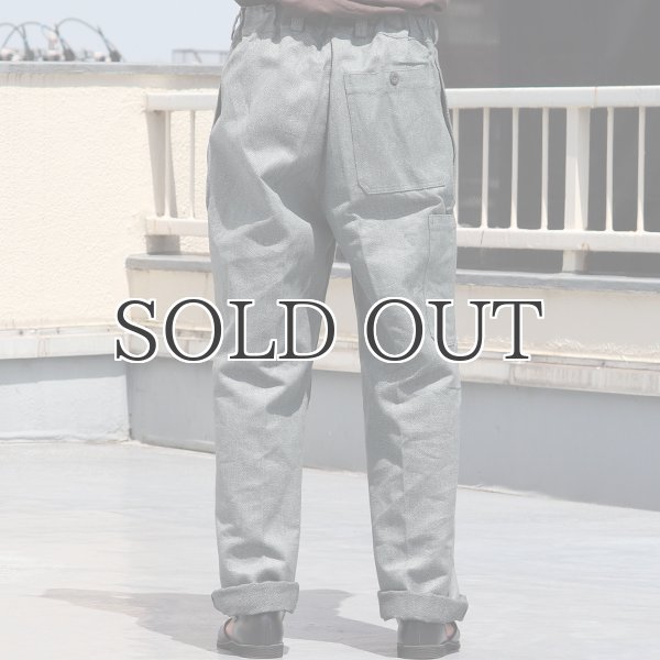 画像12: DEAD DEAD STOCK / SWISS ARMY DENIM PANTS（スイス軍 デニムワークパンツ【後期】） (12)