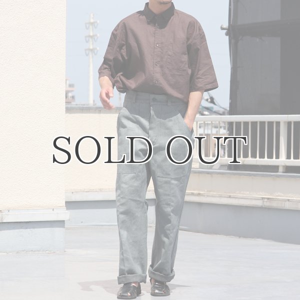 画像7: DEAD DEAD STOCK / SWISS ARMY DENIM PANTS（スイス軍 デニムワークパンツ【後期】） (7)