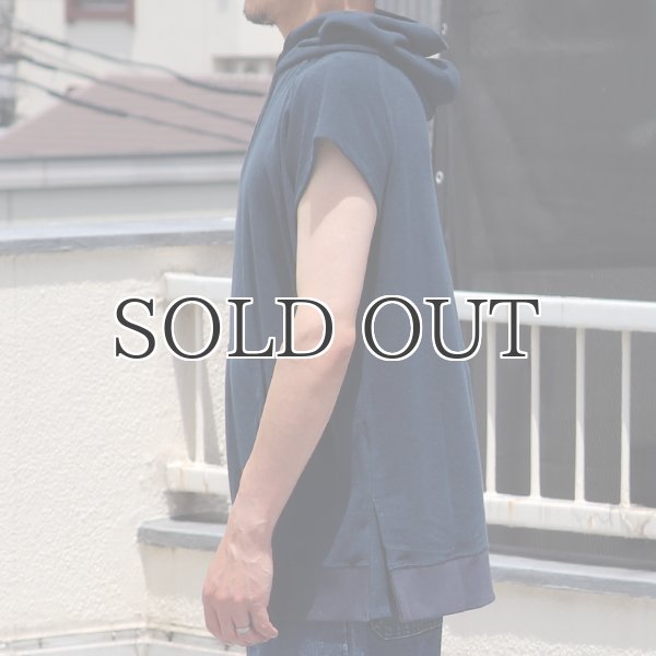 画像15: コットンパイル プルパーカーキャップスリーブTEE【MADE IN JAPAN】『日本製』/ Upscape Audience (15)
