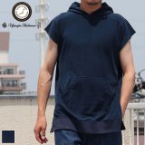 画像: 【RE PRICE / 価格改定】コットンパイル プルパーカーキャップスリーブTEE【MADE IN JAPAN】『日本製』/ Upscape Audience