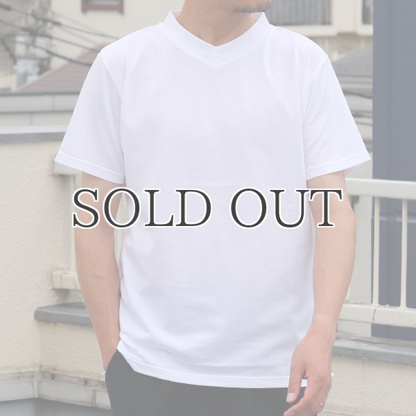 画像2: 【RE PRICE / 価格改定】Coolmax（クールマックス）鹿の子 V/N S/S Tee【MADE IN JAPAN】『日本製』/ Upscape Audience (2)