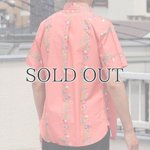 画像6: ボタンダウン半袖アロハシャツ / Upscape Audience×VIBGYOR（ビブジョー） (6)