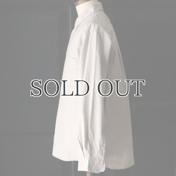 画像10: ワンウォッシュ ボタンダウン L/S テーパードシャツ【MADE IN JAPAN】『日本製』/ Upscape Audience (10)