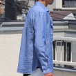 画像4: 【RE PRICE / 価格改定】Coolmax（クールマックス）ボタンダウンワイドスプレッドカラー長袖シャツ / Audience (4)