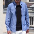 画像3: 【RE PRICE / 価格改定】Coolmax（クールマックス）ボタンダウンワイドスプレッドカラー長袖シャツ / Audience (3)