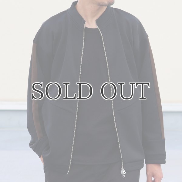 画像3: 4段スムース ライン スタンドZIPブルゾン 【MADE IN JAPAN】『日本製』 / Upscape Audience (3)