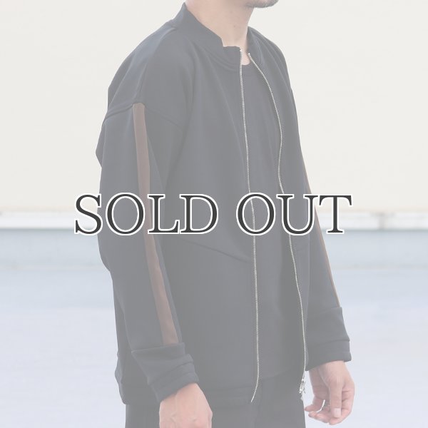 画像6: 4段スムース ライン スタンドZIPブルゾン 【MADE IN JAPAN】『日本製』 / Upscape Audience (6)