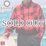 画像: 10/2ヘビーツイル ヴィンテージチェック レギュラーカラー ボクシーAライン 長袖シャツ【MADE IN JAPAN】『日本製』/ Upscape Audience