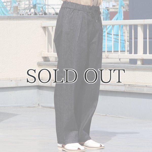 画像14: 「備後」10.5oz セルヴィッチ 青耳ストレッチデニム M52 2タック イージー ワイドパンツ【MADE IN JAPAN】『日本製』【送料無料】/ Upscape Audience (14)