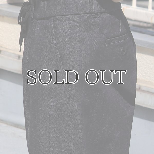 画像17: 「備後」10.5oz セルヴィッチ 青耳ストレッチデニム M52 2タック イージー ワイドパンツ【MADE IN JAPAN】『日本製』【送料無料】/ Upscape Audience (17)