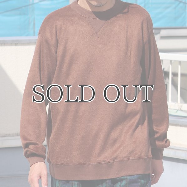 画像3: モヘアライク ウールシャギー ガゼット クルーネック ニットソー【MADE IN JAPAN】『日本製』 / Upscape Audience (3)