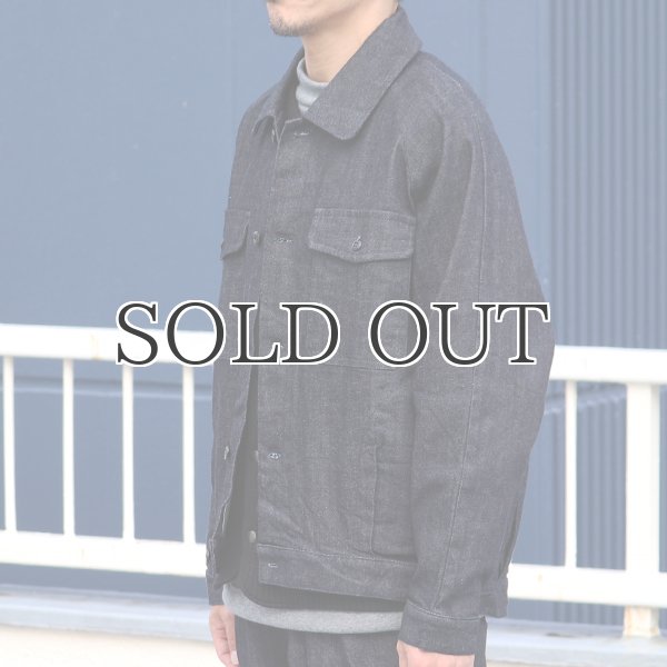 画像8:  「備後」 10.5oz セルヴィッチ 青耳ストレッチデニム トラッカージャケット【MADE IN JAPAN】『日本製』【送料無料】/ Upscape Audience (8)