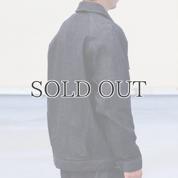 画像5:  「備後」 10.5oz セルヴィッチ 青耳ストレッチデニム トラッカージャケット【MADE IN JAPAN】『日本製』【送料無料】/ Upscape Audience (5)