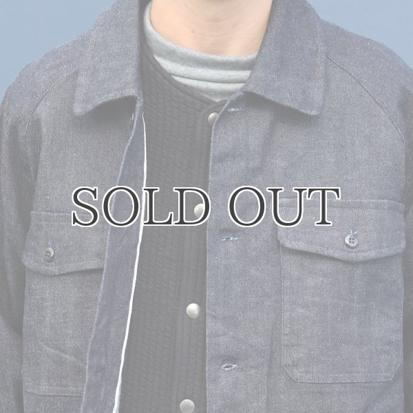 画像16:  「備後」 10.5oz セルヴィッチ 青耳ストレッチデニム トラッカージャケット【MADE IN JAPAN】『日本製』【送料無料】/ Upscape Audience (16)