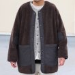 画像6: 【Lanificio Becagli（ベッカリー）】トスカーナボア キルティングミックス スナップ ライナーコート【MADE IN JAPAN】『日本製』【送料無料】/ Upscape Audience (6)