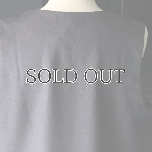 画像20: Naturemier(ナチュレミア)TECH ウールライクツイル ビックポケット キーネックベスト【MADE IN JAPAN】『日本製』 / Upscape Audience (20)